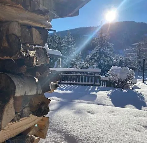 木屋 Vue Montagne , Proche Des Pistes