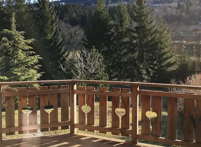 Vue Montagne , Proche Des Pistes 木屋 *