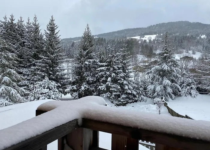 Vue Montagne , Proche Des Pistes